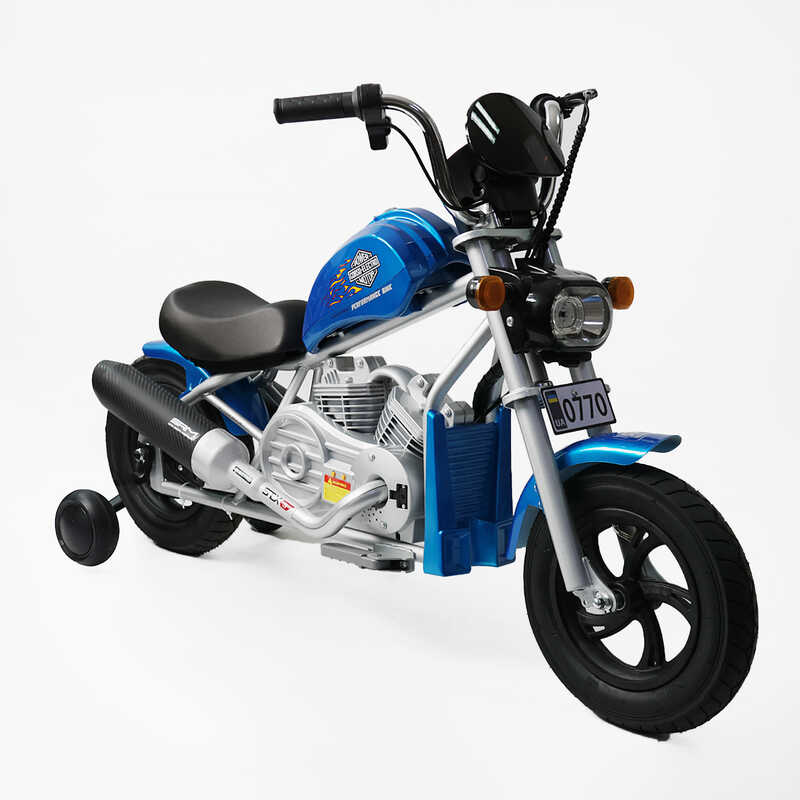 Мотоцикл електричний дитячий Corso H-17869 (1) двигун 160W, акумулятор 24V5Ah, Bluetooth, звук двигуна, в коробці