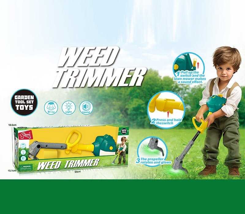 Газонокосарка T 2051 (12/2)  на батарейках, звук, підсвічування, в коробці