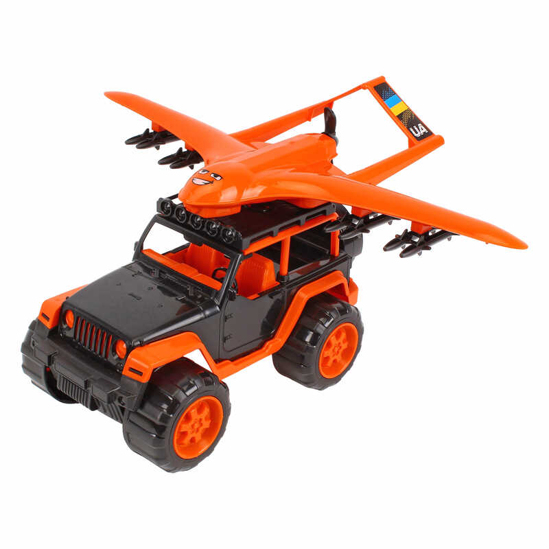 гр Набір транспорту 0853 (2) "Technok Toys", джип, безпілотник