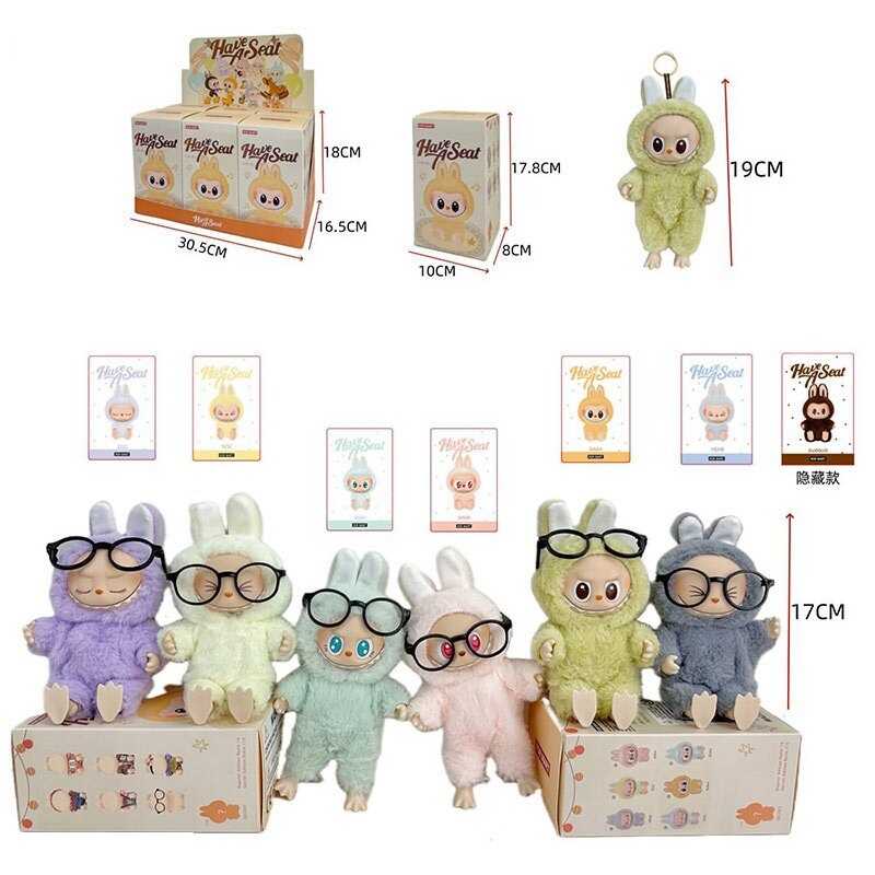 М`яка іграшка-брелок LBB 002-1 (36/2) ЦІНА ЗА 6 ШТУК В БЛОЦІ, герой, висота - 19 см, текстильна стрічка, карабін, в коробці 