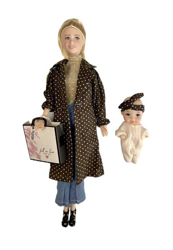 Лялька A 789-21 (24/2) висота 30 см, немовля, зйомне взуття, в пакеті