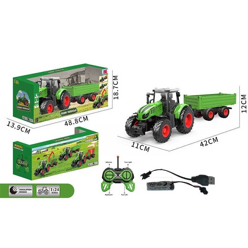 Трактор на радіокеруванні 99-90 A (24) в коробці