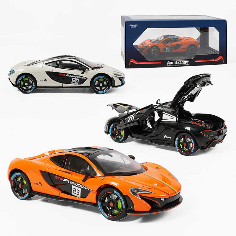 Машинка GT-81721 (24/2) "Авто Експерт", 3 кольори, металопластик, 1:24, звук, світло, інерція, відчиняються двері, багажник та капот, в коробці, ВИДАЄТЬСЯ ТІЛЬКИ МІКС ВИДІВ