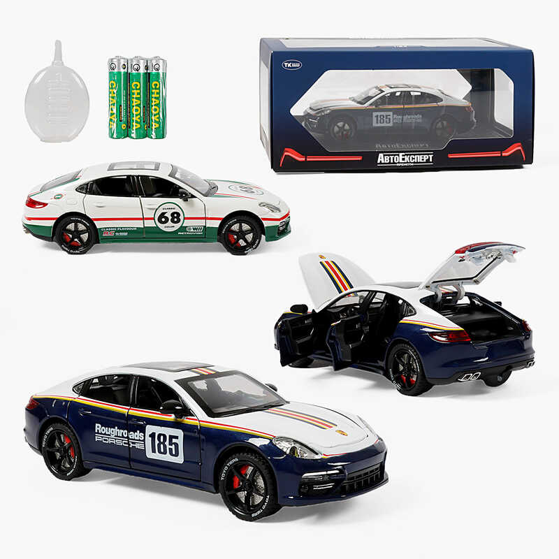 Машинка GT - 93524 (24/2) "Авто Експерт", металопластик, 1:24, звук, світло, інерція, парогенерація, відчиняються двері, капот, у коробці