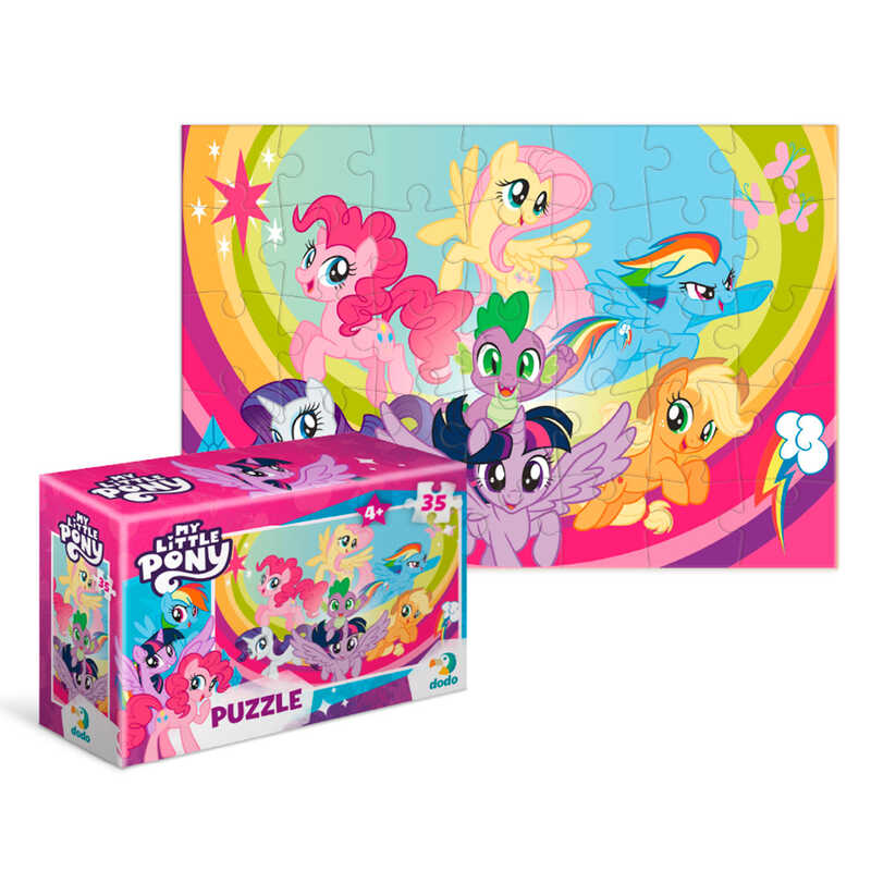 гр Пазл-міні "Чарівні подружки" 200684 (44) "DoDo", герої, 35 елементів, розмір - 20х13 см, в коробці