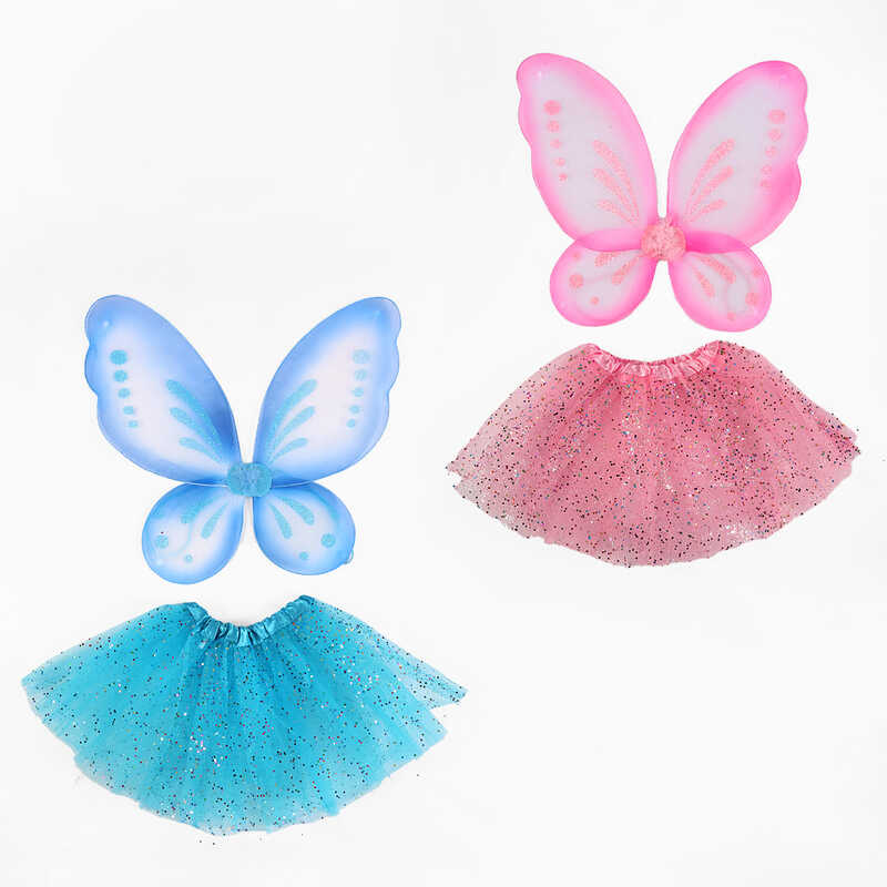 Крила C 68493 (120) 42х45 см, 2 кольори, спідничка, в пакеті