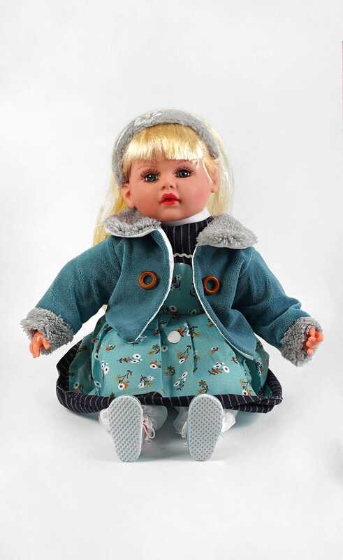 Лялька "Соломія" 01790 UK (36), ОЗВУЧУВАННЯ УКРАЇНСЬКОЮ МОВОЮ, м’якотіла, 100 фраз, висота 47 см, у пакеті