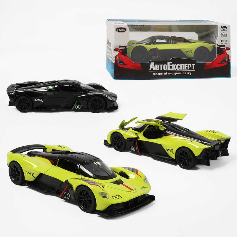 Машинка 31614 (48/2) "Авто Експерт", 2 кольори, металопластик, 1:32, світло, звук, інерція, відчиняються двері, багажник, капот, в коробці