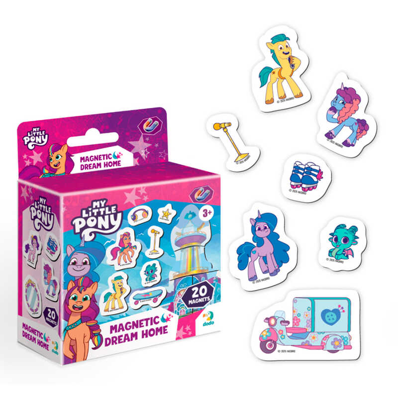 гр Магнітна гра "Дім Мрій. Pony" 200616 (40) "DoDo", 20 магнітів, в коробці
