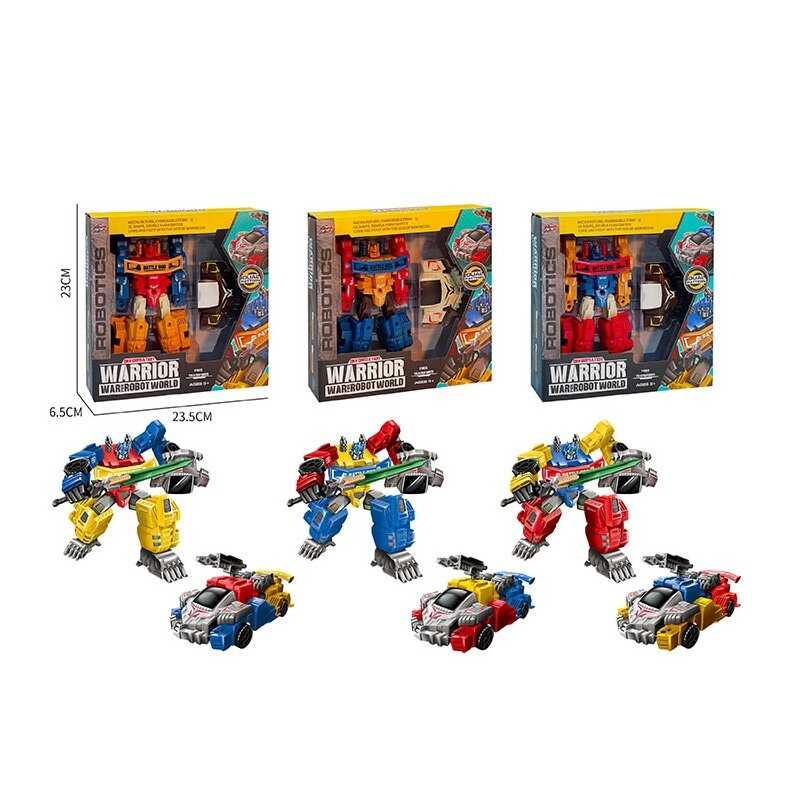 Трансформер L 015-89 (96/2) 3 види, трансформується, висота 17 см, в коробці, ВИДАЄТЬСЯ ТІЛЬКИ МІКС ВИДІВ