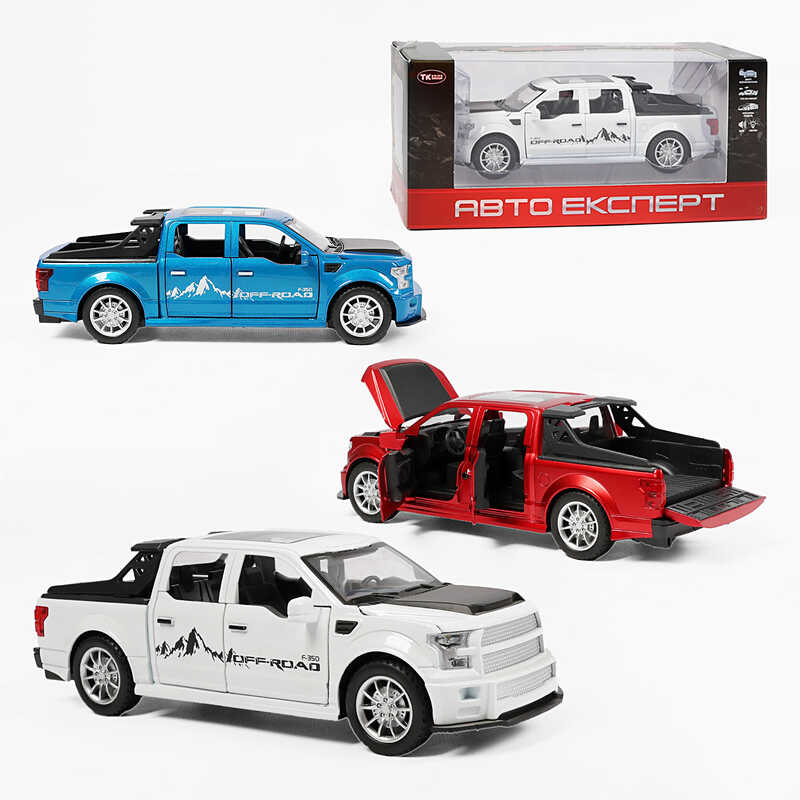 Машинка TX 60715 (48) "Авто Експерт", 3 кольори, металопластик, 1:22, світло, звук, інерція, відчиняються двері, в коробці, ВИДАЄТЬСЯ МІКС