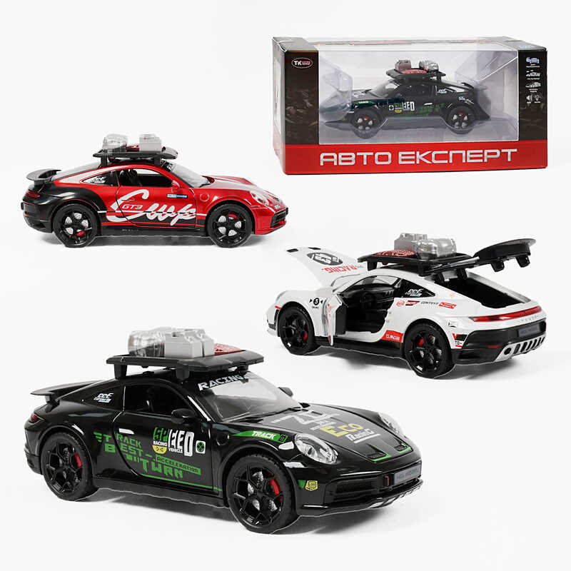 Машинка TX 30693 (48/2) "Авто Експерт", 3 види, металопластик, 1:22, світло, звук, інерція, відчиняються двері, в коробці, ВИДАЄТЬСЯ МІКС