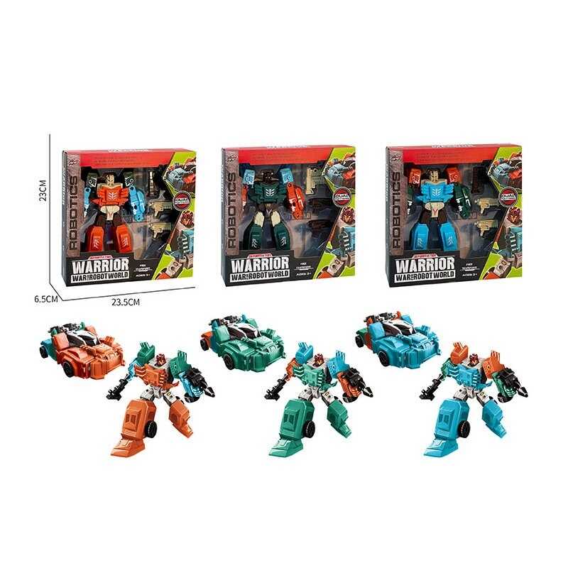 Трансформер L 015-88 (96/2) 3 види, трансформується, зброя, висота 19 см, в коробці, ВИДАЄТЬСЯ ТІЛЬКИ МІКС ВИДІВ