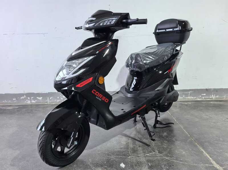 Електромопед Corso Matrix MT-802366 (1) +1 ЯЩИК АКУМ., двигун 1200W, акумулятор 72V/25Ah, в коробці