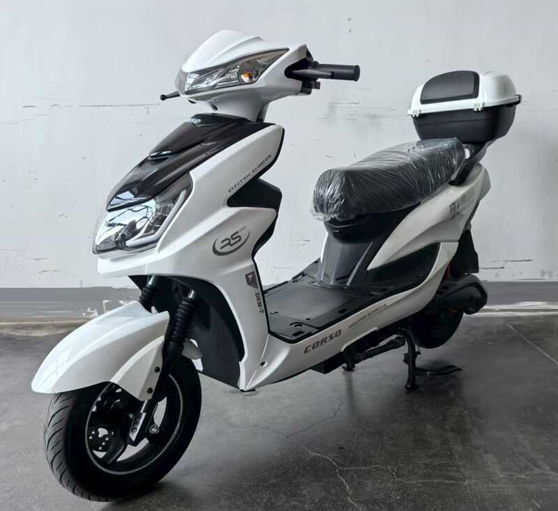 Електричний мопед Corso Atmos TS-402813 (1) + 1 ЯЩИК АКУМ, двигун 2000W, акумулятор графеновий 72V/35Ah, в коробці