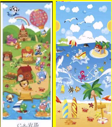 Килимок ігровий C 75169 (30) 2-х сторонній, EVA, 180х120 см, в сумці 