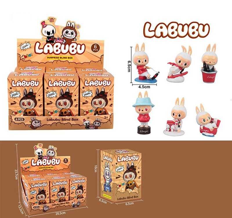 Герой ZS 2016-3 (60/2) ЦІНА ЗА 6 ШТУК В БЛОЦІ, висота 6.5 см, в коробці