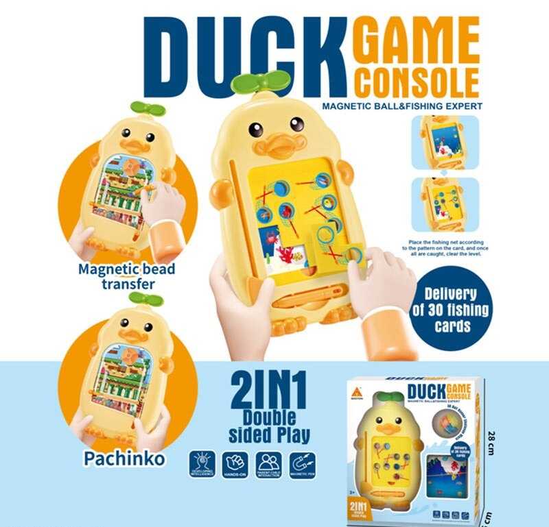 Логічна гра 60130 (48) магнітна гра, кулька-лабіринт, риболовля, картки з завданнями, в коробці