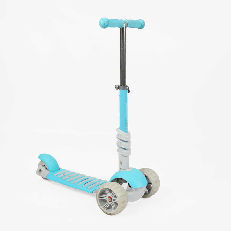 Самокат триколісний 81077-1 , Best Scooter, PU колеса, ПІДСВІЧУВАННЯ, в пакеті