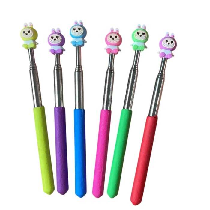 Паличка C 76009 (500) ЦІНА ЗА 1 ШТУКУ, "Пікмі", телескопічна, герой, в пакеті, ВИДАЄТЬСЯ МІКС 