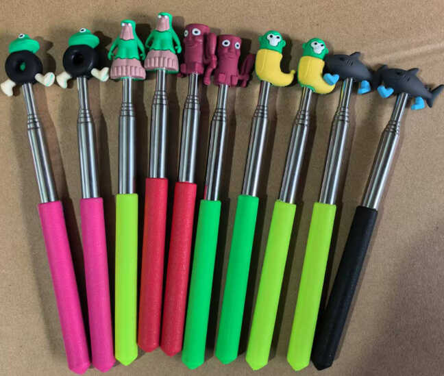 Паличка C 76018 (500) ЦІНА ЗА 1 ШТУКУ, "Пікмі", телескопічна, герой, в пакеті, ВИДАЄТЬСЯ МІКС 