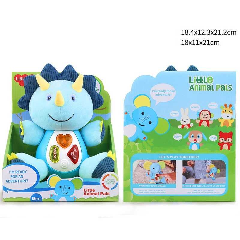 Музичний носоріг 1913-7 (48) звук, підсвічування, англ. мова, у коробці