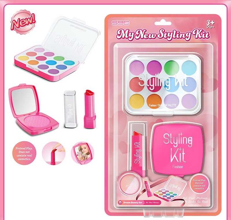 Набір косметики 598083 (120/2) 3 елементи, муляжі косметики, на листі