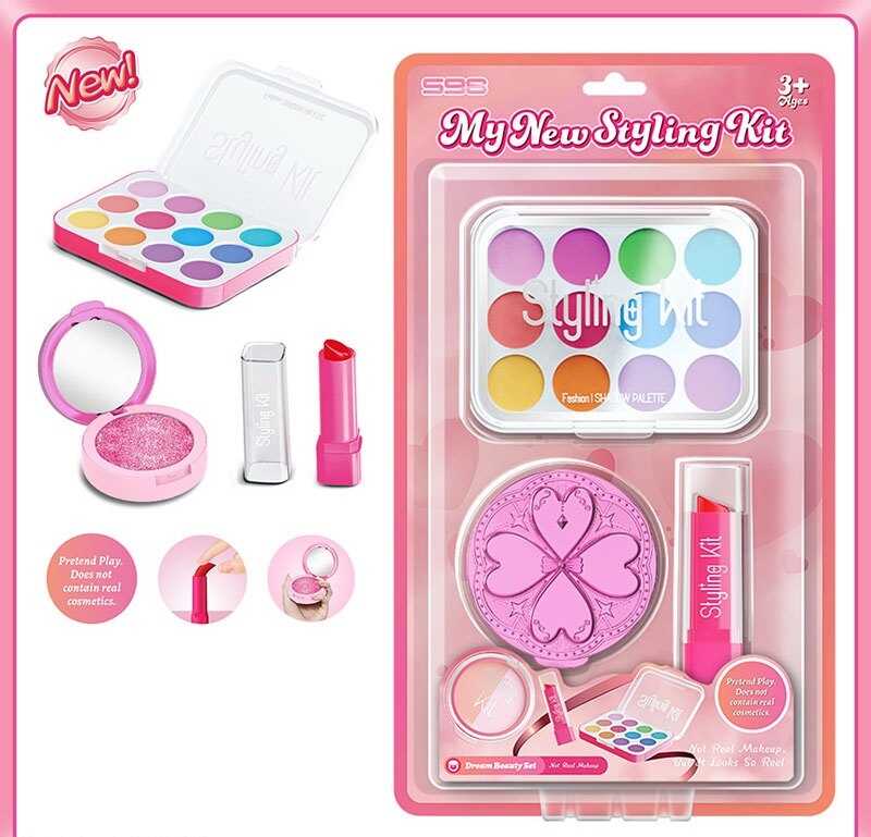 Набір косметики 598084 (120/2) 3 елементи, муляжі косметики, на листі