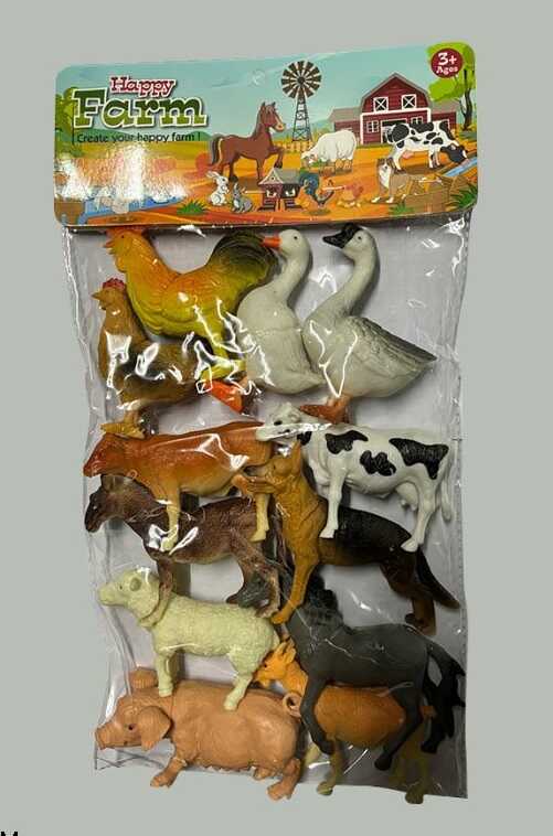 Набір тварин 103-21 (60/2) 12 штук,в пакеті