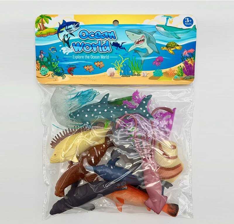 Морські жителі 104-6 (144/2) 9 штук, водорослі, в пакеті