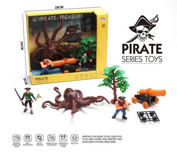 Набір піратів 0807-73 (36) в коробці