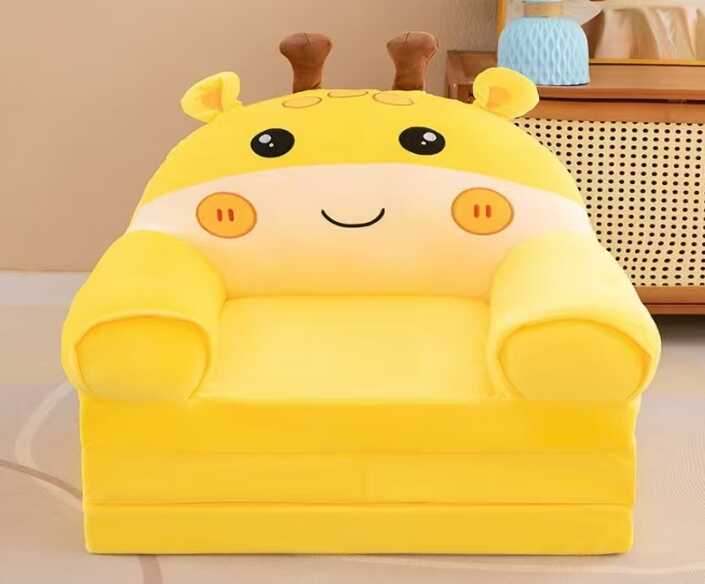 Крісло розкладне м’яке M 19930 (12) “Жирафа”, 50х38х43 см, у розкладеному вигляді - 120 см, в пакеті