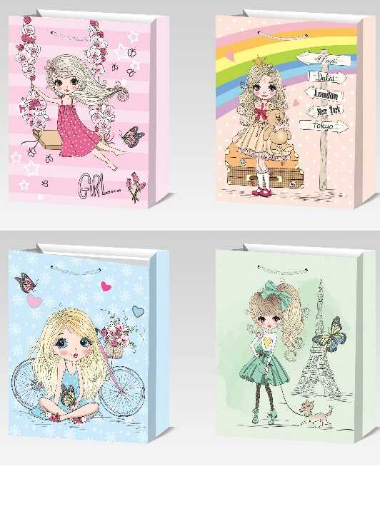 Пакет подарунковий C 75752 (360) ВИДАЄТЬСЯ МІКС ВИДІВ