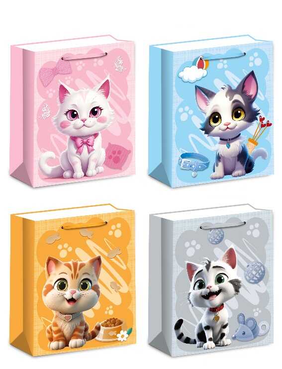 Пакет подарунковий C 75783 (480) СЕРЕДНІЙ, ВИДАЄТЬСЯ МІКС ВИДІВ