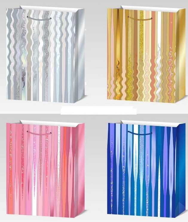 Пакет подарунковий C 75802 (480) СЕРЕДНІЙ, ВИДАЄТЬСЯ МІКС ВИДІВ