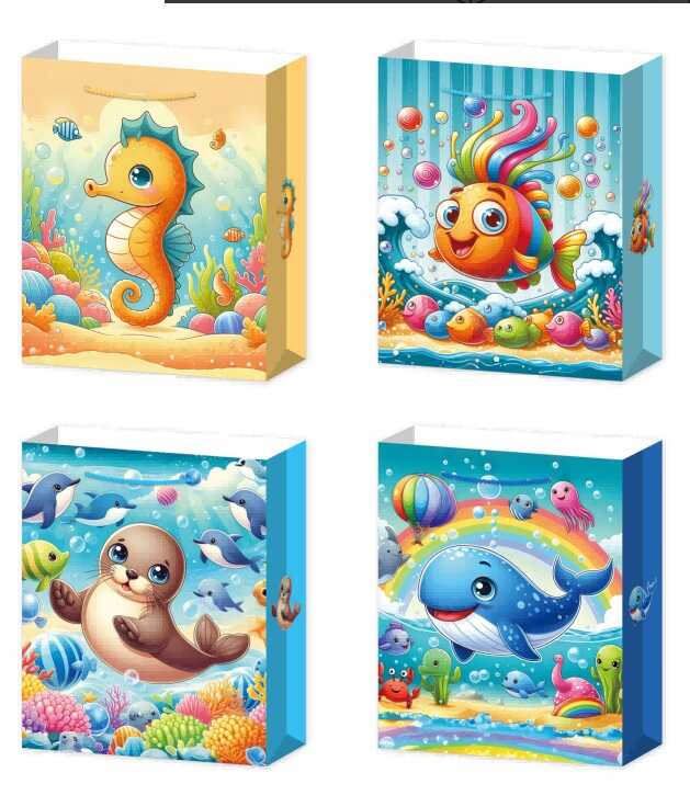 Пакет подарунковий C 75818 (360) ВЕЛИКИЙ, ВИДАЄТЬСЯ МІКС ВИДІВ