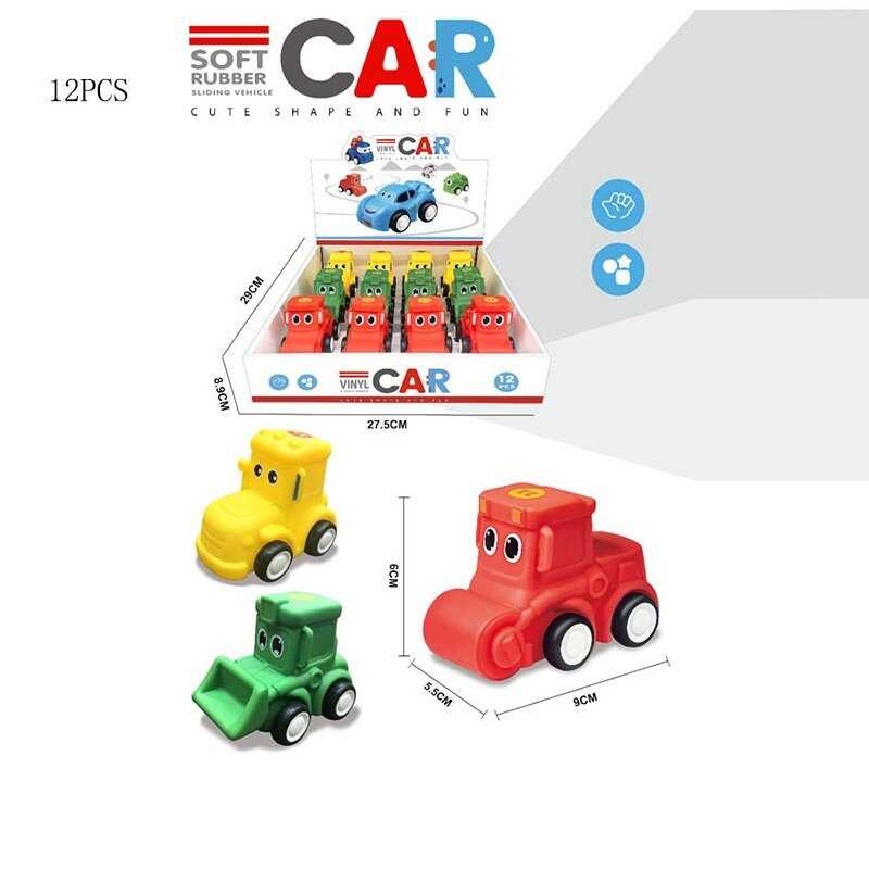 Набір машин CC 119-4 (36/2) ЦІНА ЗА 12 ШТУК В БЛОЦІ, в коробці