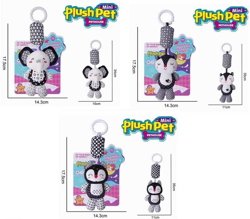 М`яка іграшка 828 B 125/125/127 (120/2) 3 види, на листі, ВИДАЄТЬСЯ МІКС 