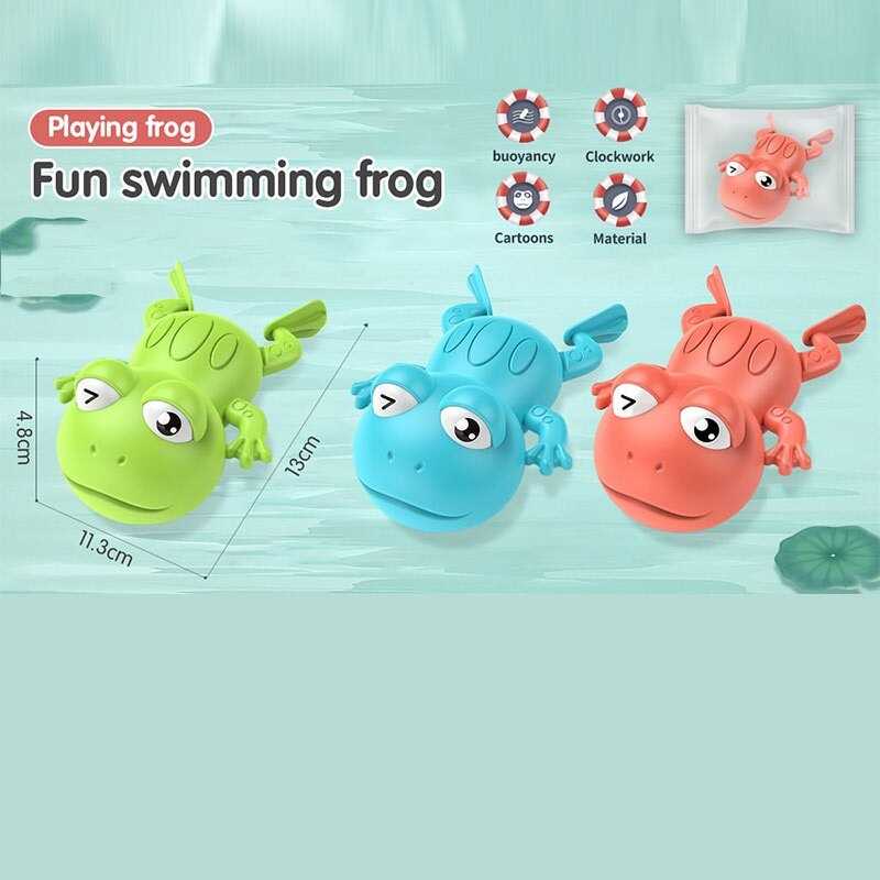 Заводна іграшка 6688-35 S (360) 3 види, "Жабеня", заводний механізм, рухає лапками, в пакеті ВИДАЄТЬСЯ МІКС ВИДІВ