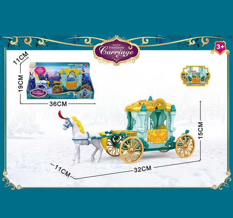 Карета SS 123 A (36/2) розмір 32х11х15 см, в коробці