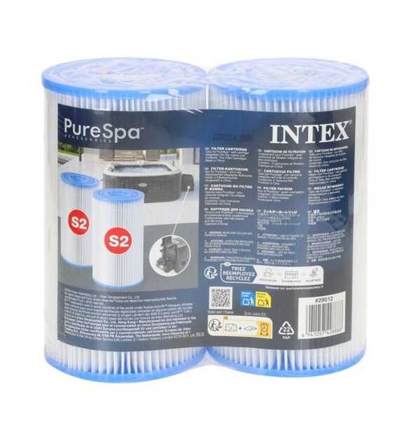 Intex Фільтр-картридж 29012 (6) тип S2, 2 штуки
