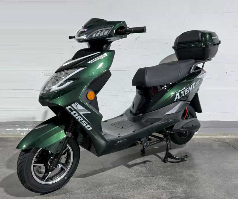 Електричний мопед Corso Axent AX-302744 (1) двигун 1500W, акумулятор літій-залізо-фосфатний 72V/30Ah, в коробці