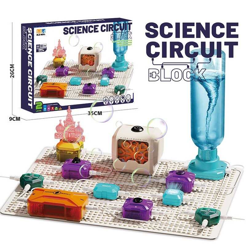 Електронний конструктор D 2007 (36/2) в коробці