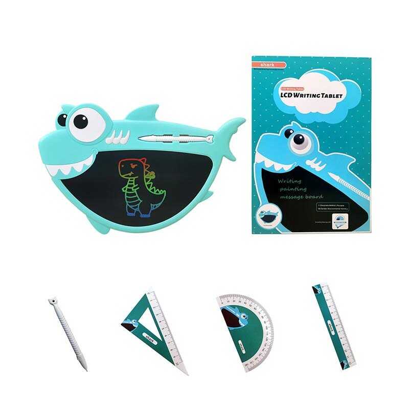 Дошка для малювання 2688 - SC1 (50) LCD - екран, кольоровий малюнок, 2 стилуси, 3 лінійки, в коробці