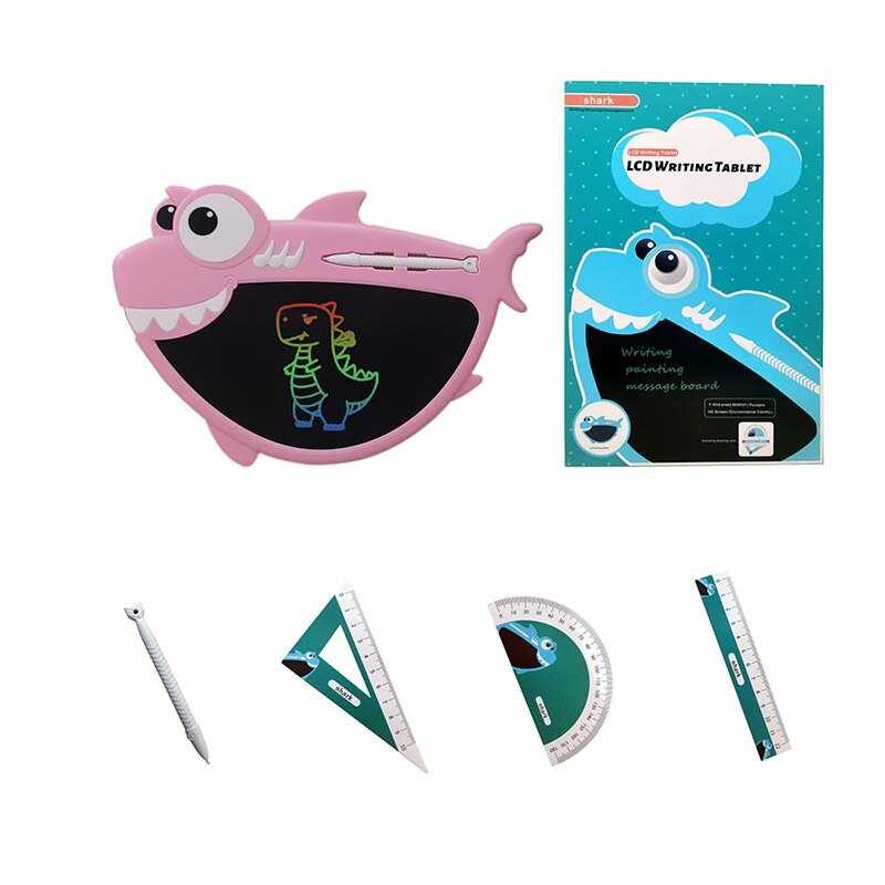 Дошка для малювання 2688 - SC2 (50) LCD - екран, кольоровий малюнок, 2 стилуси, 3 лінійки, в коробці