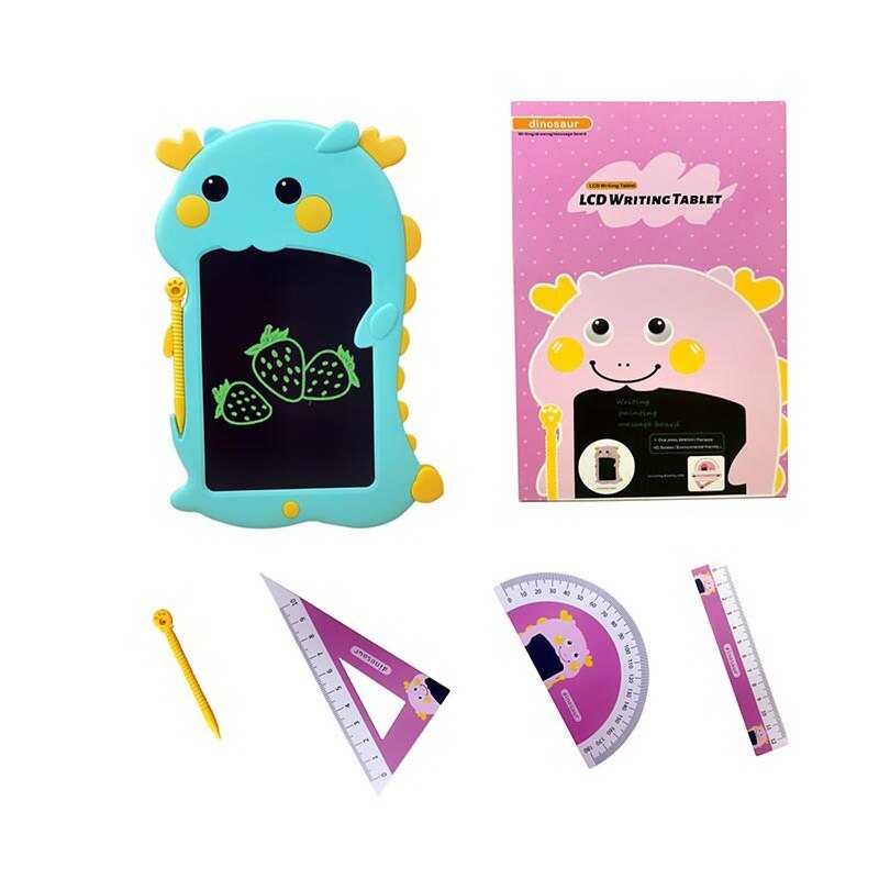Дошка для малювання 2688 - MD1 (50) LCD - екран, кольоровий малюнок, 2 стилуси, 3 лінійки, в коробці
