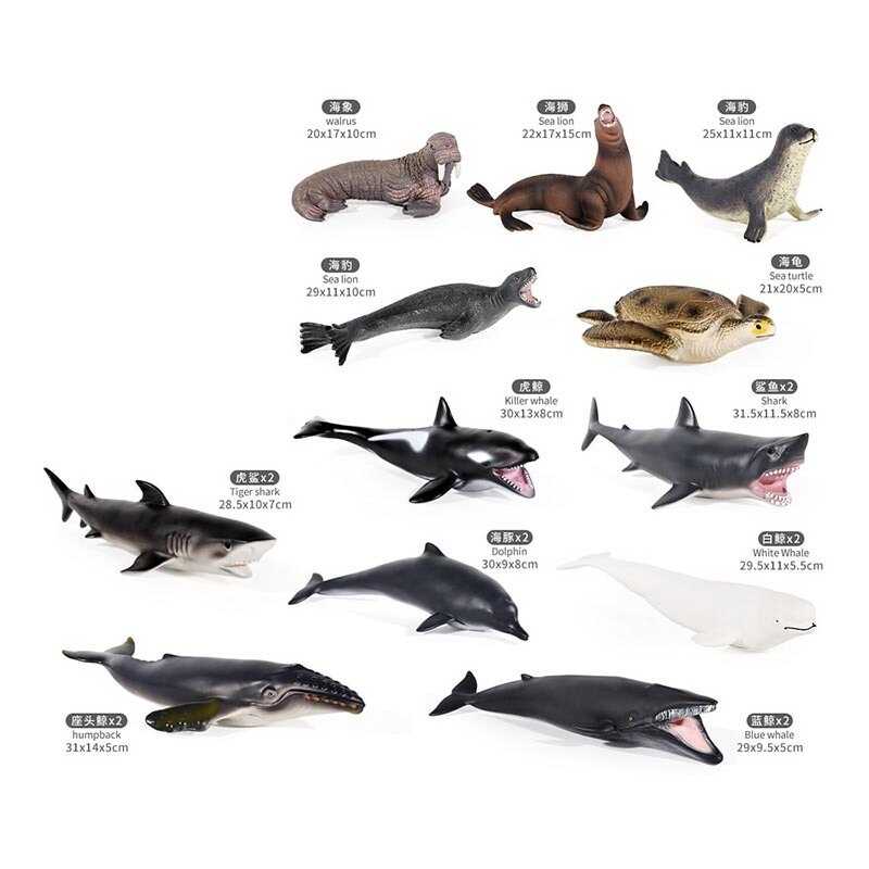 Набір морських тварин JQ 013 A (144) ЦІНА ЗА 1 ШТУКУ, ВИДАЄТЬСЯ МІКС ВИДІВ