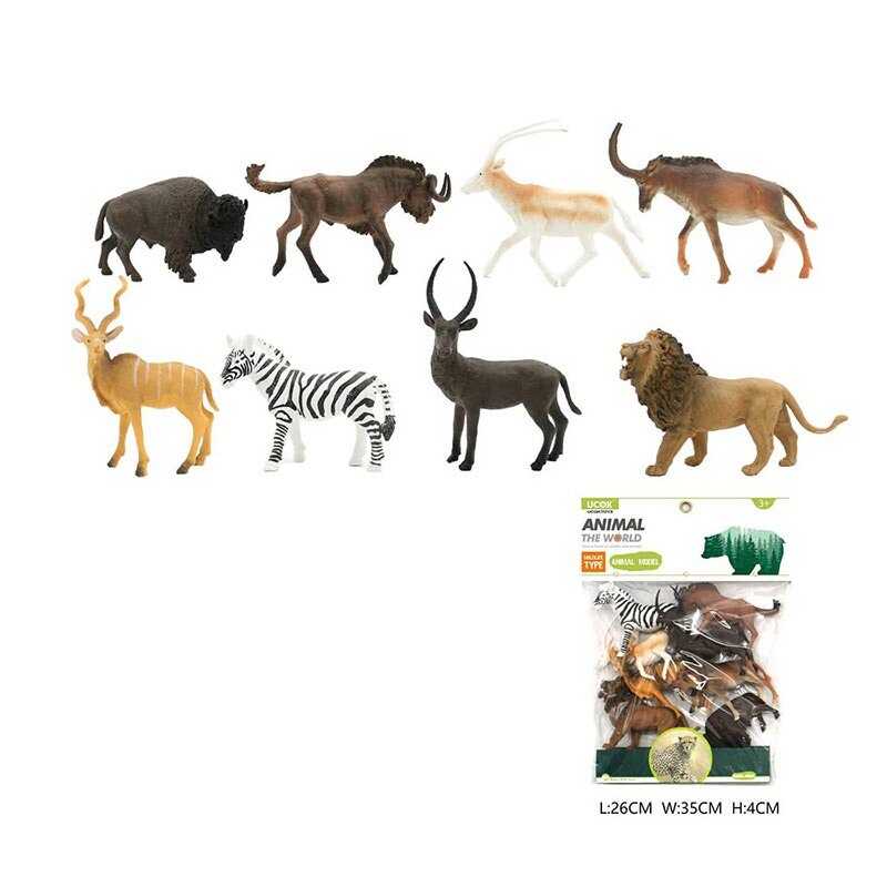 Набір тварин YX-Y 181-2 (72/2) 8 особин, в пакеті