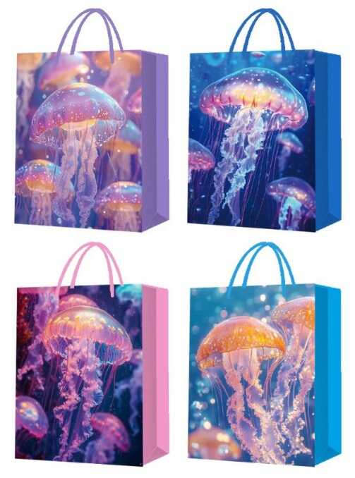 Пакет подарунковий C 75663 (480) СЕРЕДНІЙ, ВИДАЄТЬСЯ ТІЛЬКИ МІКС ВИДІВ