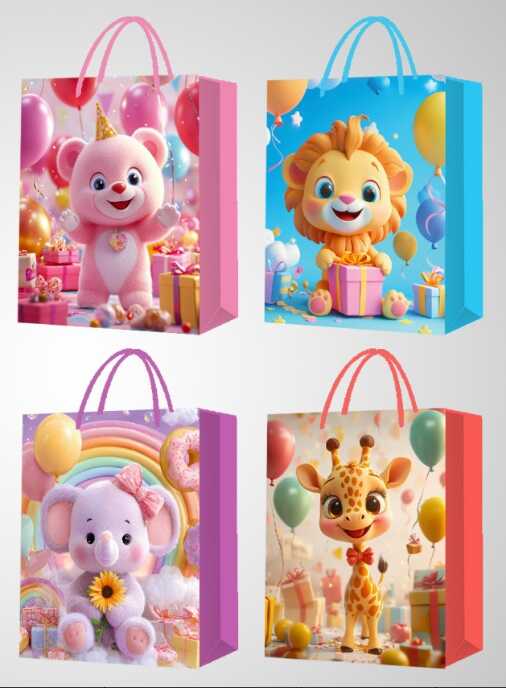 Пакет подарунковий C 75672 (480) СЕРЕДНІЙ, ВИДАЄТЬСЯ ТІЛЬКИ МІКС ВИДІВ